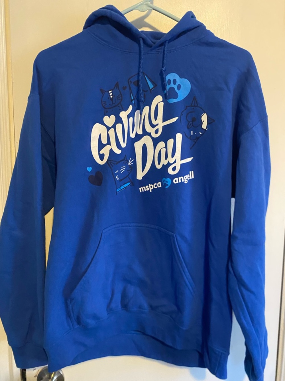 Royal Blue Giving Day Hoodie - Men's